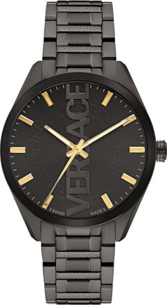 Versace V-vertical Mens Black Watch VE3H00522 Stainless Steel (archived) - One Size