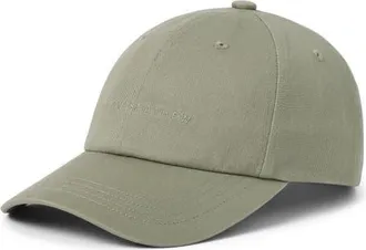 Travis Mathew The Dad Cotton Baseball Cap in Olive Smoke at Nordstrom