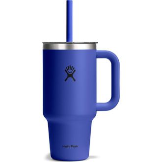 Hydro Flask 32-Ounce Clear Lid Travel Tumbler in Capri Blue at Nordstrom