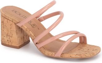 Corkys Footwear Womens Dreamy Patent Heel In Blush