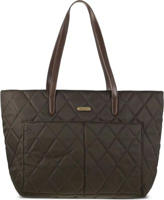 Barbour Gewatteerde shopper - Bruin