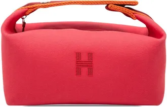 Herm&egrave;s Pre-owned Hermes Small Toile Bride A Brac Case Ladies AEI9X8UFVG92HAH7