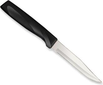 Rada Cutlery 3.875-Inch Serrated Steak Knife Anthem Wave Handle in Black at Nordstrom