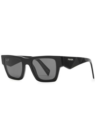 Prada Square-frame Sunglasses - Black - One Size