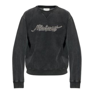 Isabel Marant Mahony Sweatshirt - Heren - Sweatshirts & Hoodies - Zwart - Maat: L Katoen