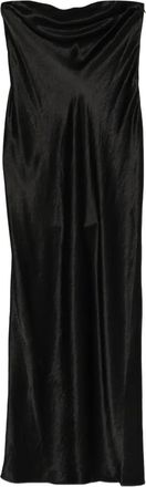 Vince Strapless maxi-jurk - Zwart