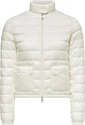 Moncler Moncler Lans Short Down Jacket, Women, White, Size: 0