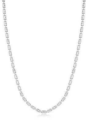 Lafonn Sage Chain Necklace in Silver at Nordstrom, Size 20