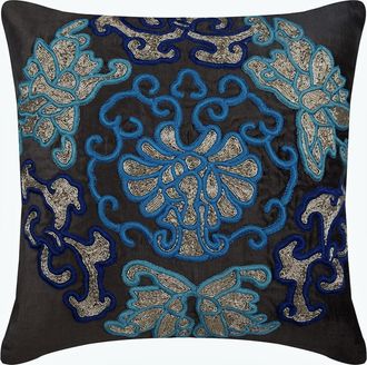 OEM Funda De Almohada De Terciopelo Gris De 35 X 35 Cm, Funda Decorativa Para Sof&aacute;, Funda De Almohada Con Estampado Abstracto Hecha A Mano - Night Wish