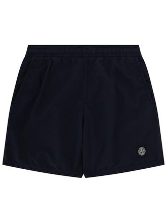 Stone Island Polyamide Elastic Waistband Swim Shorts