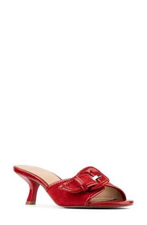 Donald J Pliner Buckle Mule in Tomato at Nordstrom Rack, Size 8.5