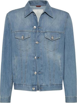 Brunello Cucinelli Button-up Denim Jacket