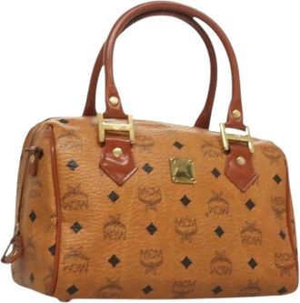 MCM Pre-owned Canvas Handbag - Dames - Vintage Handtas - Bruin - ONE Size - Vintage