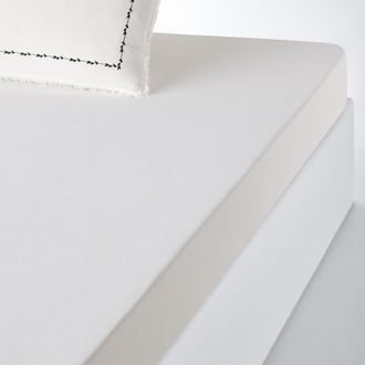 La Redoute Interieurs Hoeslaken katoen/linnen omslag 30 cm, Eleanor