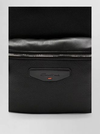 Santoni leather backpack