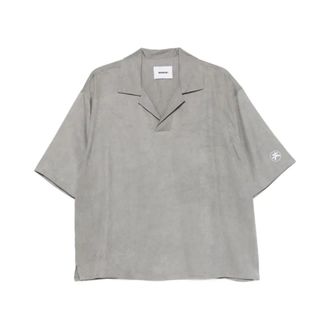 BONSAI Polo Shirts, male, Gray, Size: S Polo Shirt