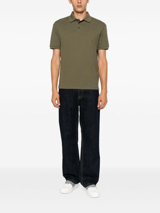 Emporio Armani Cotton Polo - Khaki