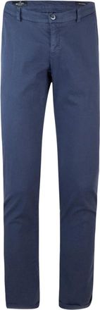 Mason's Chinos - Heren - Chinos - Blauw - L - Katoen - Broeken