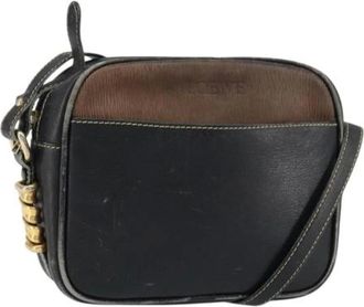 Loewe Pre-owned Cross Body Bags, female, Multicolor, Size: ONE SIZE Pre-owned Leather Crossbody Bag