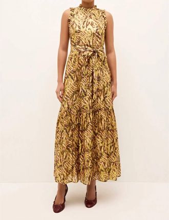 Marie Oliver Alice Maxi Dress In Wildcat