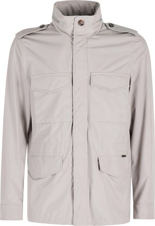 Moorer Marble Denver STP Hidden-Hood Polyester Jacket