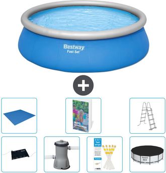 Bestway Piscina Bestway Fast Set Redonda - 457x122 Cm - 8-piezas S388