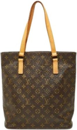 Louis Vuitton Pre-owned Tote Bag - Dames - Vintage Shopper - Bruin - ONE Size - Leer - Vintage