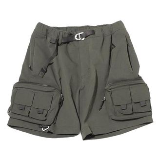 Nike Mens Nike x ACG Solid Color Waist Cargo Shorts Us Edition Military Green DH8347-355