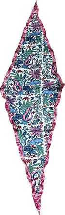 Nicole Miller Paisley Satin Neck Scarf