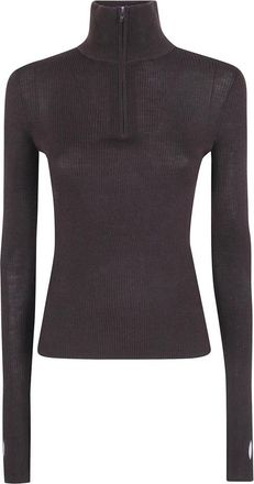 Frankie Shop Coltruien - Dames - Coltruien - Bruin - L - Truien & Vesten