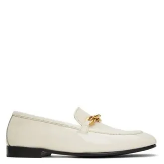 Jimmy Choo London Chain Embellished Diamond Tilda Loafers, Brand Size 38.5 ( US Size 8.5 )