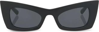 Saint Laurent Eyewear SL 702 cat-eye sunglasses - women - Plastic - 49 - Black