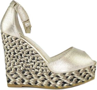 Espadrilles Wedges - Dames - Sleehakken - Geel - 36 EU - Schoenen