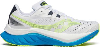 Saucony Womens Endorphin Speed 4 Sneaker, White/Viziblue, 6