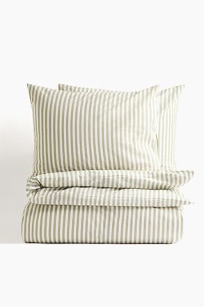 H&M Baumwollbettw&auml;sche f&uuml;r Doppel- und Kingsize-Betten - Green