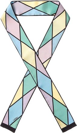 Valentino All Over Silk Scarf