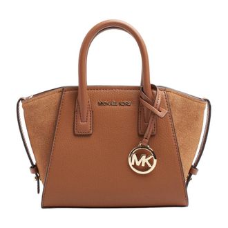 Michael Kors Handbags, female, Brown, Size: ONE SIZE Avril Satchel