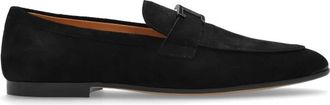 Tod's Loafers schoenen - Heren - Loafers - Zwart - 42 EU - Leer - Schoenen