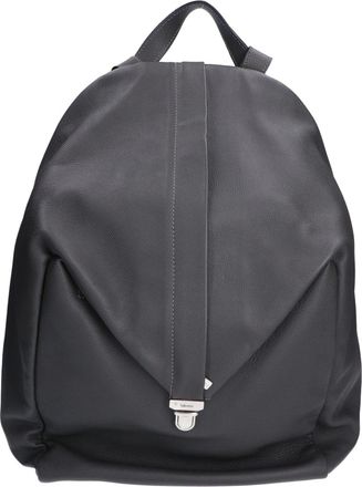 Valextra Gray Leather Backpack (Pre-Owned)