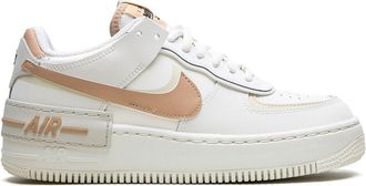 Nike Air Force 1 Shadow Sail Fossil Light Bone sneakers - women - Leather - 7.5 - White