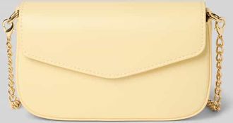 Seidenfelt Manufaktur Crossbody Bag mit Innenfach Modell VANJA in Hellgelb, Gr&ouml;&szlig;e 1