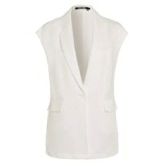 Marc Aurel Dames, Jassen, Wit, Maat: XS Linnen