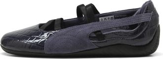 Puma Sneakers stile ballerina Speedcat Croc-Texture da donna, Scarpe, Grigio, 35.5