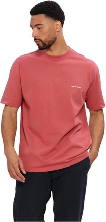 Law Of The Sea Instinct Artwork T-shirt - Heren - T-shirts - Rood - M - Katoen - Tops