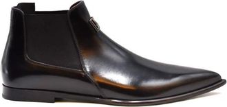 Dolce & Gabbana Stivaletti Laarzen - Heren - Nette schoenen - Zwart - 41 1/2 EU - Schoenen