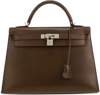 Herm&egrave;s 2001 Kelly 32 leren shopper - Bruin