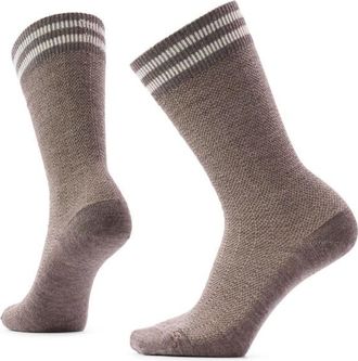 Smartwool Everyday Courtside Texture Tall Multifunktionssocken f&uuml;r Damen | braun