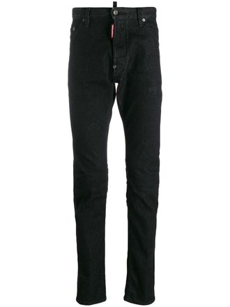 Dsquared2 Jeans con vita media - Nero