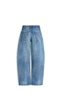 Alaia Womens Jean Rodeo En Denim Vintage Bleu Blue