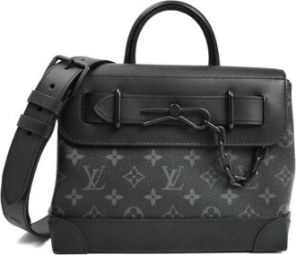 Louis Vuitton Black Monogram Eclipse Monogram Eclipse Shoulder Bag (Pre-Owned)